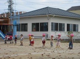 運動会の見どころを紹介します。（桃組）