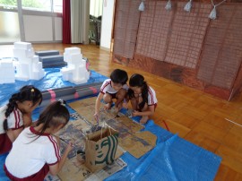 しもがさ神社の製作について